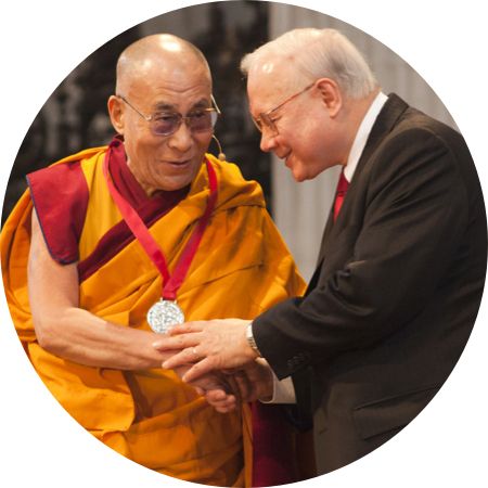 The Dalai Lama at the Templeton Prize Ceremony