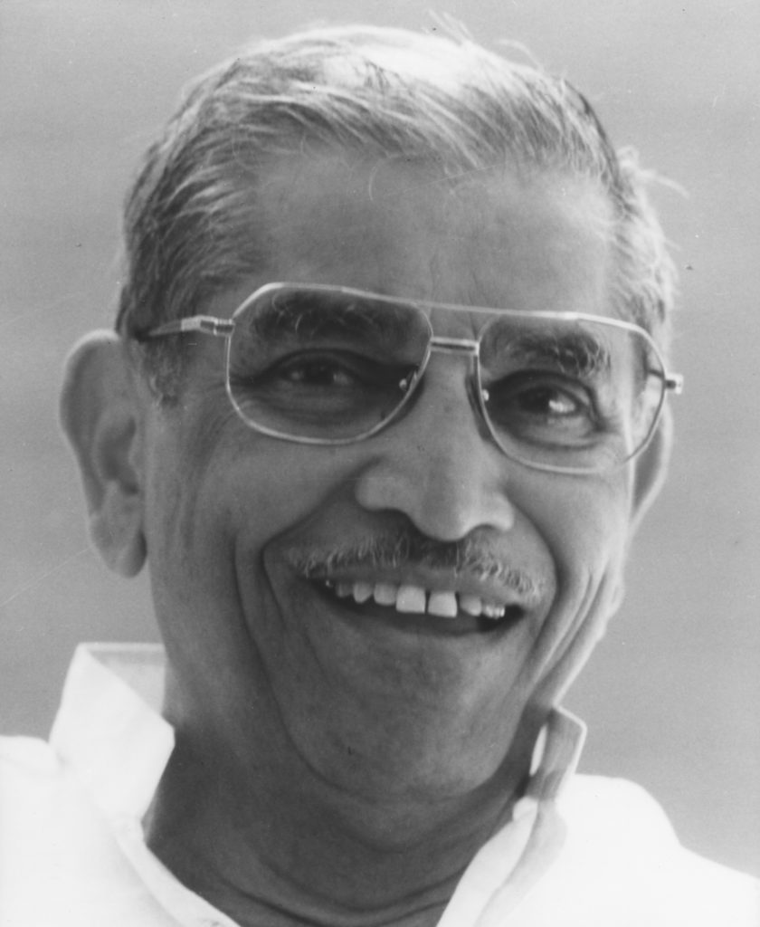 Pandurang Shastri Athavale 1997 Laureate of Templeton Prize Headshot